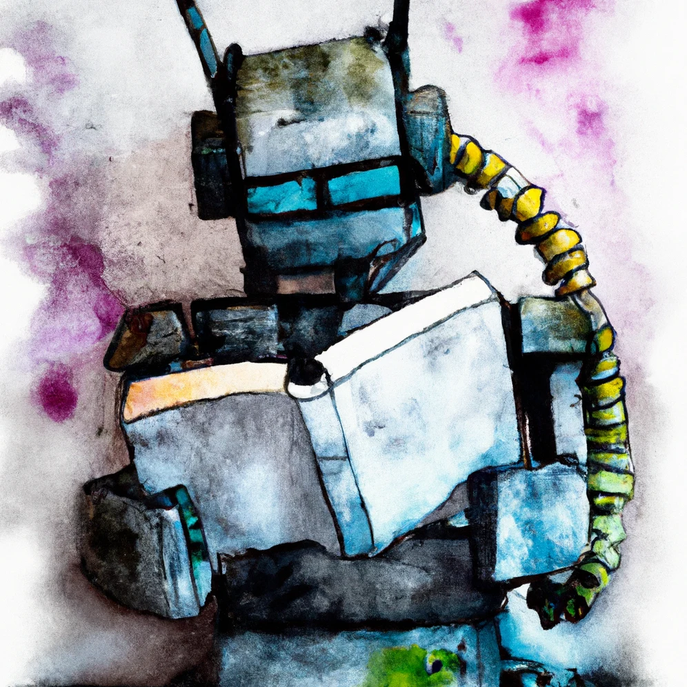 Robot reading